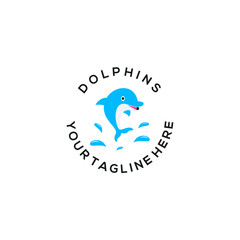 logo, dolphin, water, ocean, fish, sea, icon, animal, nature, vector, design, illustration, blue, wildlife, wave, symbol, element, marine, isolated, art, graphic, abstract, background, summer, white, 