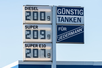 Dieselpreis steigt auf 2,00 Euro