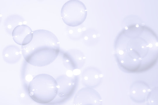 Soap bubbles float background. © Siwakorn1933