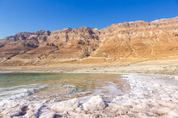 Fototapeta na wymiar Totes Meer Israel Landschaft Natur