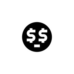 Emoji icon. Social media sticker sign