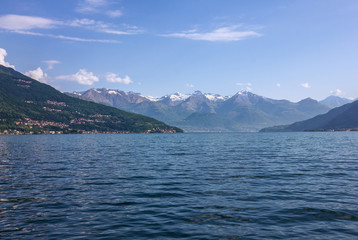 Como lake landscape, Italy, Lombardy