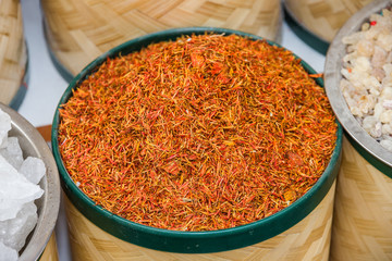 Saffron - Indian spice in Dubai market