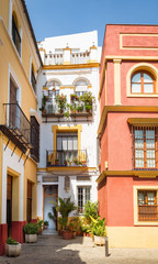 Seville, Spain - Architecture barrio Santa Cruz district