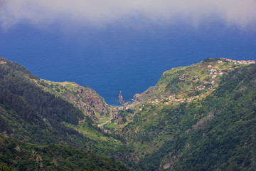 Obraz premium Madeira island sea view, Portugal