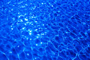 pure sea water shimmering in the sun