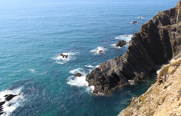Landscape from Cabo Sard&atilde;o, Alentejo, Portugal