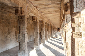 Airavateswara temple constructed by the Rajaraja Chola II in the 12th century AD. The temple is a recognised UNESCO World heritage monument Kumbakonam,Darasuram,Tamilnadu,india