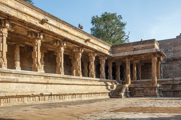 Obraz premium Airavateswara temple&nbsp;constructed by the&nbsp;Rajaraja Chola II&nbsp;in the 12th century AD. The temple is a recognised&nbsp;UNESCO World&nbsp;heritage monument Kumbakonam,Darasuram,Tamilnadu,india