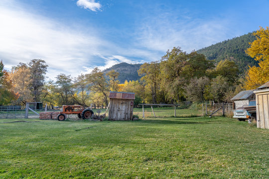 Old Farm Back Lot.  Genoa Nevada