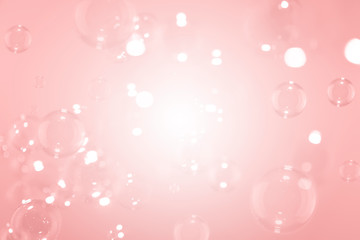 Pink soap bubbles backgrounds.
