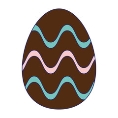 Easter egg cartoon