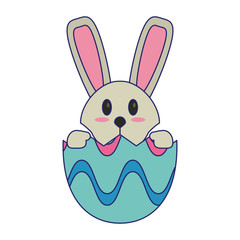 Easter egg cartoon