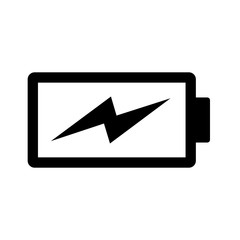 Illustration Charging Battery  Icon
