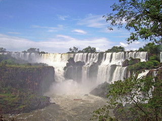 Brésil, chutes d'Iguaçu