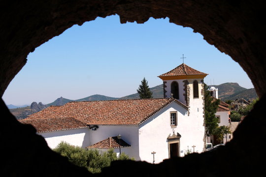 old church in the mountains, Castelo de Vide, Alentejo, Portugal