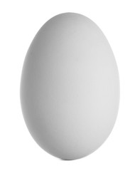 Egg isolated on white background
