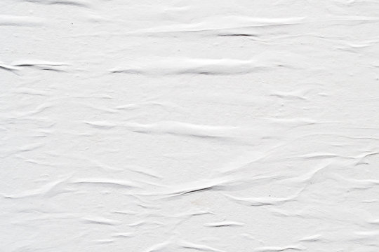 White creased poster texture © Yevhenii