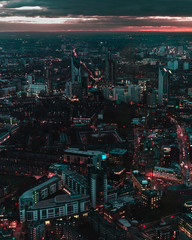 London at night - from the Shard