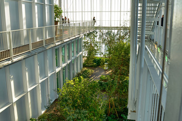 The thirty-fifth floor of the Intesa Sanpaolo bank skyscraper