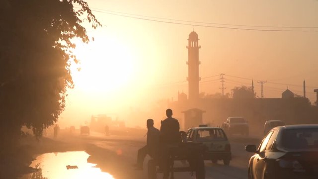 Peshawar city morning