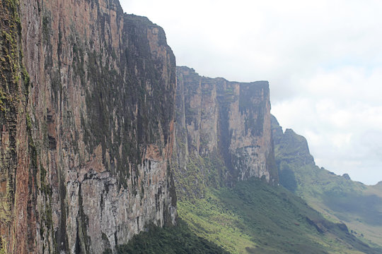 Pared Del Tepuy Roraima En Canaima