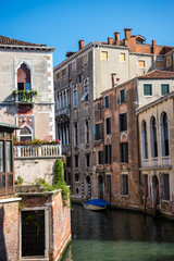 Italy, Venice, Bridge of Sighs, VIEW OF BUILDINGS IN CITY