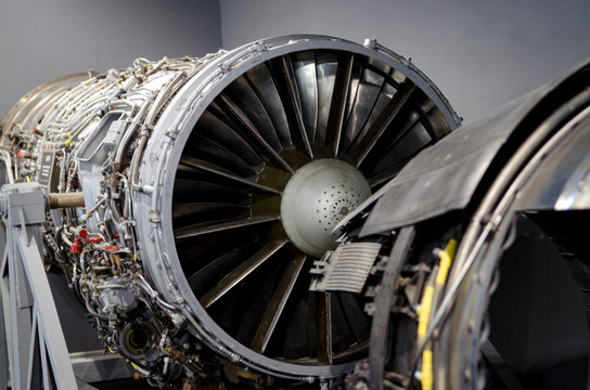 Dual turbojet engine for Ukrainian aircraft up-close