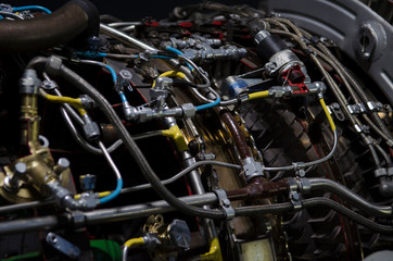 Dual turbojet engine for Ukrainian aircraft up-close