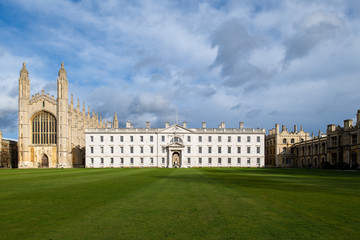 Fototapeta na wymiar The famous King's College in Cambridge, UK