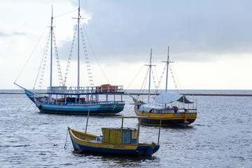 boats in harbor