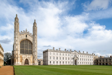 The famous King's College in Cambridge, UK