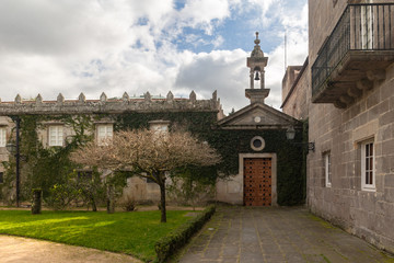 Fototapeta na wymiar Country house Quiñones de León
