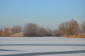 Fototapeta premium Winterlandschaft