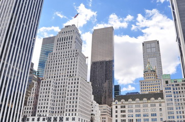Fototapeta na wymiar Skyscrapers in New York City, USA