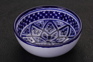 Empty ceramic bowl