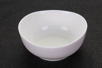 White porcelain bowl