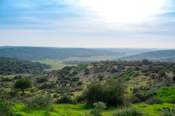 Fototapeta premium panorama of mountains