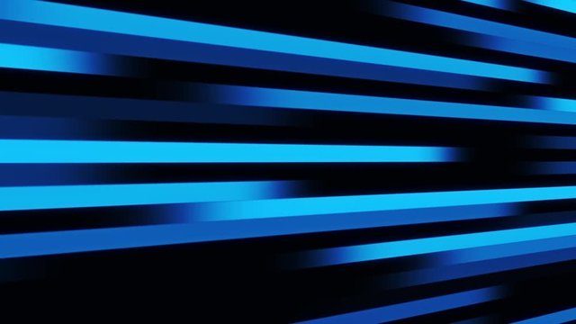 Blue Digital Lines VJ Loop Abstract Motion Background