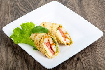 Chicken bread roll