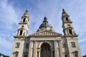 Fototapeta na wymiar Basilica Church in Budapest, Hungary