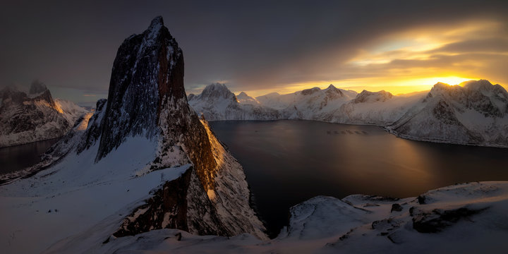 Segla winter panorama