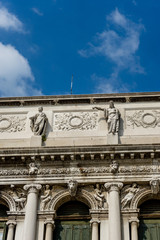 Fototapeta premium Italy, Venice, a large stone building