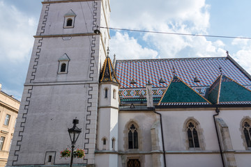 St. Mark's Church in Zagreb, Croatia