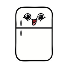 cute cartoon fridge freezer