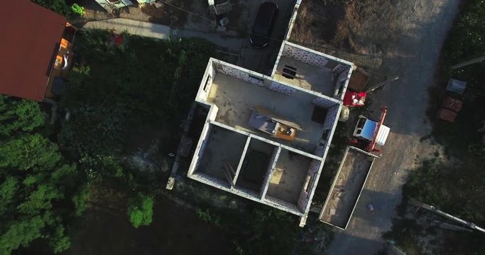 Unfinished house