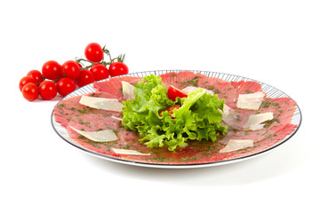 Carpaccio de boeuf 