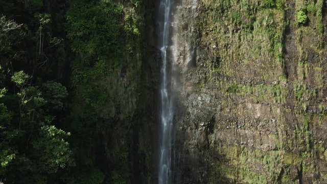 Waimoku Falls, aerial