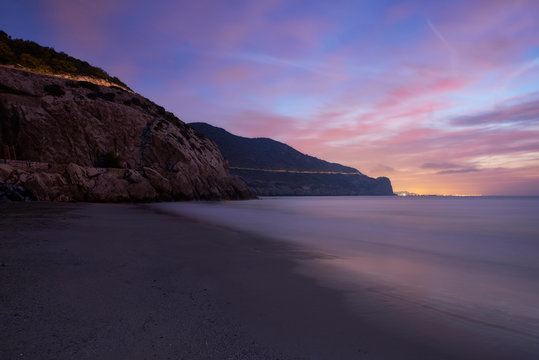 Beach of Vallcarca
