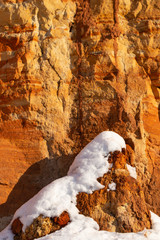 Snow in Africa. Weather disasters. Climate change.